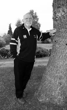 ANGEL ORGANIZER: Cameron Reid was so thankful for the help provided by Angel Flight that he volunteered to help.